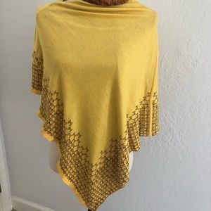Missoni poncho/shrug